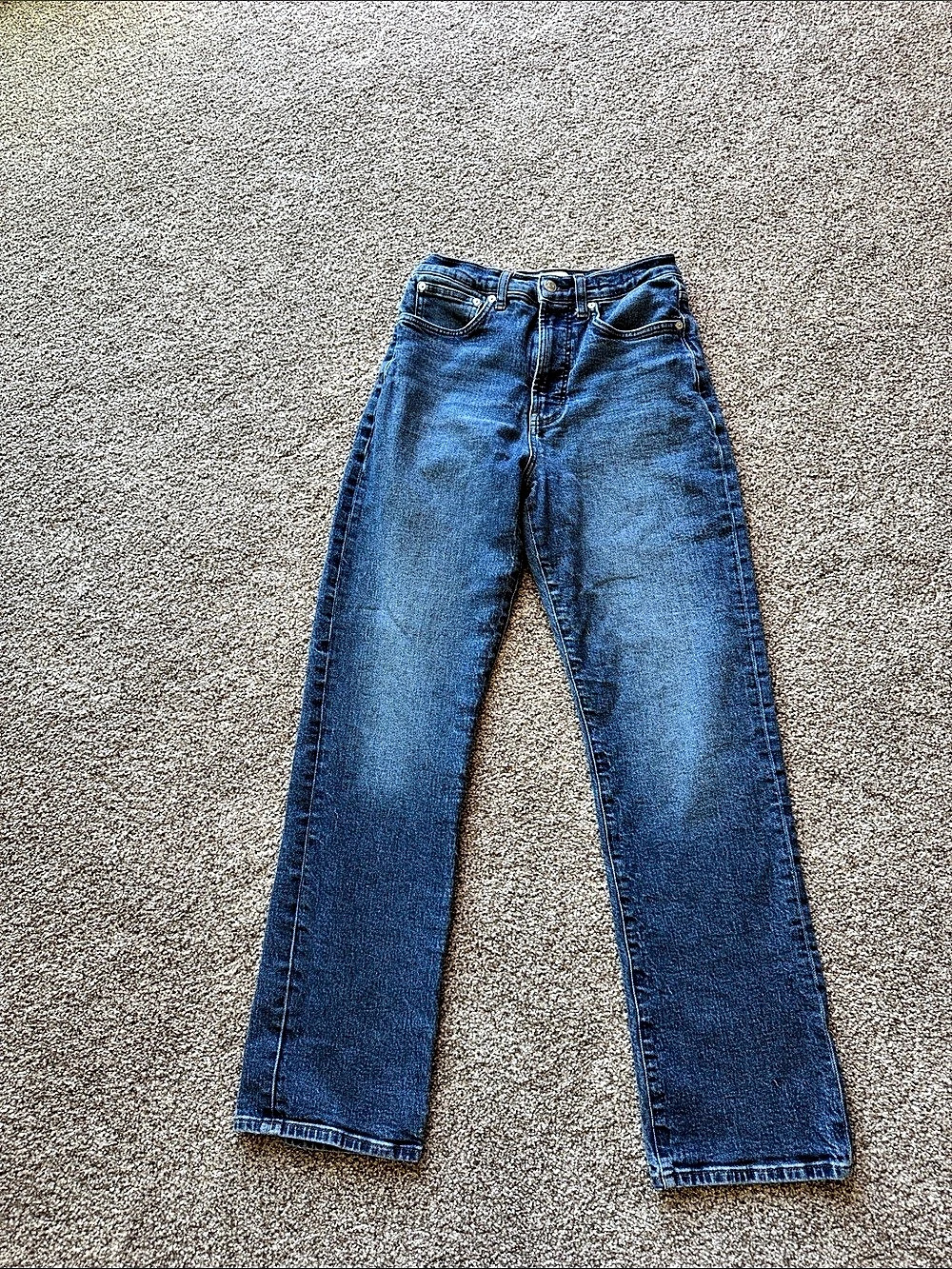 Madewell 90s Straight Leg Jeans Waist 27 Blue